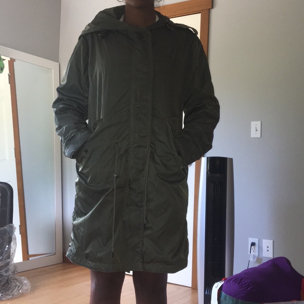 dark green ralph lauren rain coat - Picture 4 of 6
